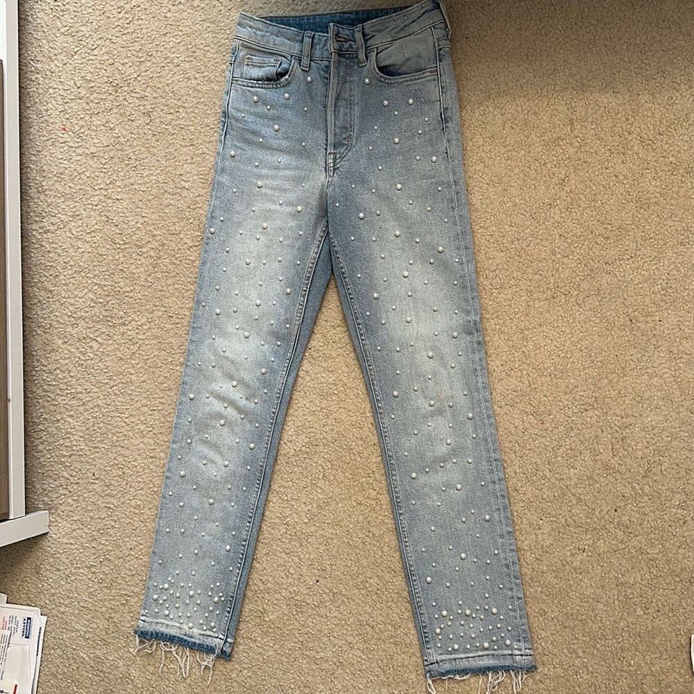 H&M vintage collection jeans.